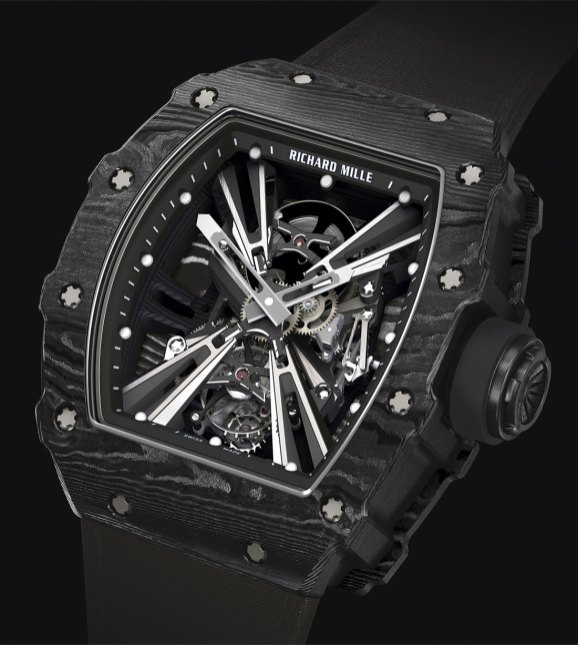 Buy Richard Mille RM 12-01 Tourbillon Black Carbon TPT watch Price